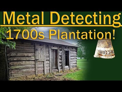 #294 Metal Detecting, 1700s Plantation in South Carolina!