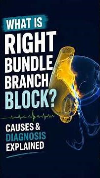 ⚡ You've been told you have Right Bundle Branch Block...what does that actually mean? #cardiology