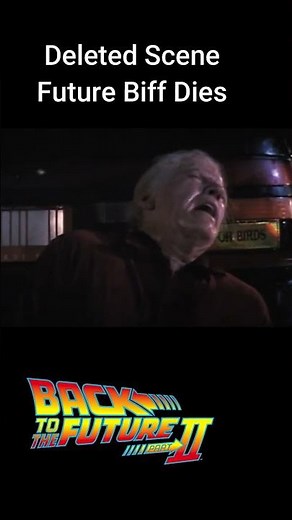 Back to the Future 2: Deleted Future Biff Dies Scene #shorts
