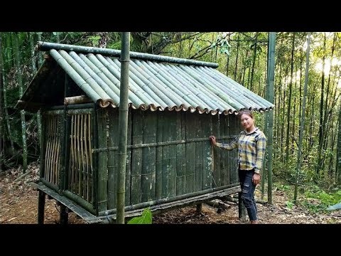 "🌿 How to Build a Simple Bamboo Chicken House | Easy DIY Coop"