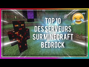 TOP 10 DES SERVEURS SUR MINECRAFT BEDROCK 2021 - Serveurs Minecraft Bedrock Ps4 Xbox Mcpe - ALPHA