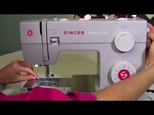 Singer Heavy Duty 4423 31 Sewing on Buttons