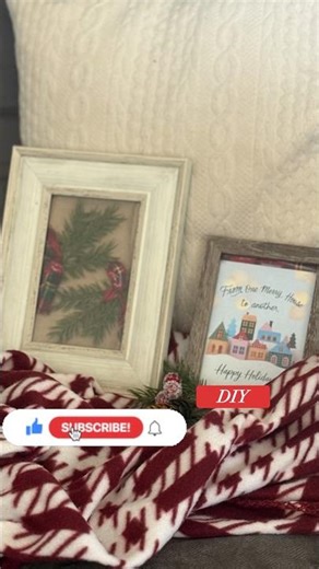 Decorating window & DIY #christmas #christmasdecor