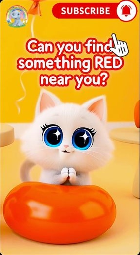 Wow! Learn the Color Red ❤️ | Fun Toddler Learning Video #shorts #redcolor #learncolors