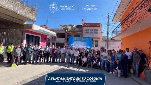 Así dio inicio el programa “𝗛. 𝗔𝘆𝘂𝗻𝘁𝗮𝗺𝗶𝗲𝗻𝘁𝗼 𝗲𝗻 𝘁𝘂 𝗖𝗼𝗹𝗼𝗻𝗶𝗮” el pasado 27 de febrero en la colonia Amalia Pabello, acercando los servicios municipales y atendiendo de manera directa las inquietudes de nuestras vecinas y vecinos. 🙌🏼 Con diálogo, cercanía y compromiso, seguimos recorriendo cada espacio de nuestro municipio para escuchar y 𝙙𝙖𝙧 𝙧𝙚𝙨𝙪𝙡𝙩𝙖𝙙𝙤𝙨.✅ #hayuntamientonaolinco #DandoResultados #HAyuntamientoEnTuColonia #Naolinco #naolincopueblomagico | Narciso