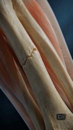 How Your Broken Bone Heals Itself 🦴#BoneHealing #MedicalAnimation #HumanBody