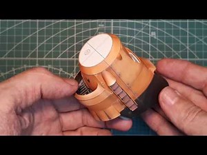 Building the Junkers Ju-87B Stuka 1/24 scale paper model Video 1