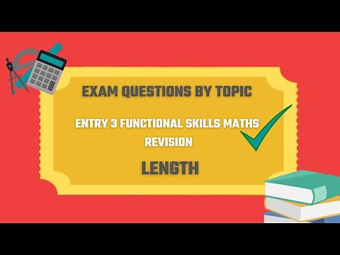 Length Exam Questions. Revise for your Entry 3 Functional Skills Maths Exam