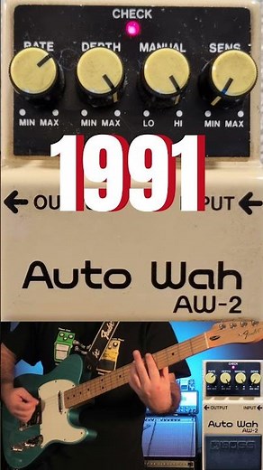 Boss Dynamic and Auto Wah Pedals #guitar #bosspedals #guitareffects #telecaster #autowah