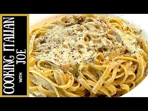 Fettuccine with Blue Cheese Pasta Sauce | Cooking Italian with Joe