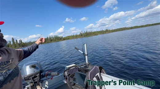 When exploring a remote lake for new spots, and it works great without bait! Fishing with Dad and brother. https://youtu.be/KhpK9tDzlo8?feature=shared #fishingcamp #remote #canada #everyonehighlightsfollowers #fishingislife #walleyefishing #exploreontario #fishingtrip #sunsetcountry | Trapper's Point Camp