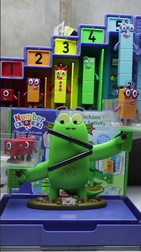 Numberblocks – 24:25 Second Compilation Unboxing Numberblocks Friends Activity Set! Blockzee Balance