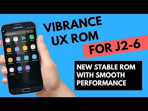 Vibrance Ux Rom For Samsung Galaxy J2-6 J210F