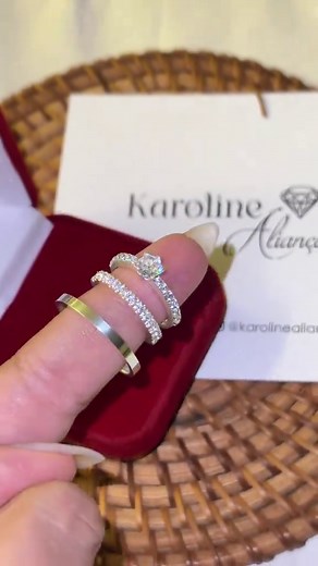 Aliança Shine para Casal: ideias e inspiração