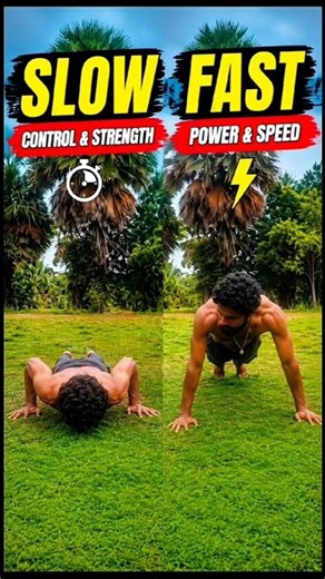 Slow vs Fast Push-Ups: Which Is Better?