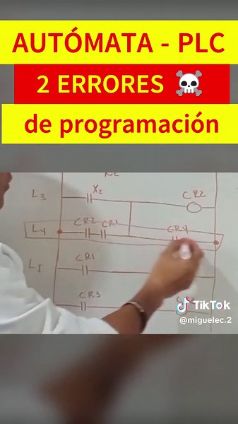 Errores comunes al programar en lenguaje ladder PLC