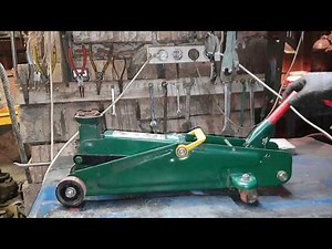 How to fix a hydraulic car jack