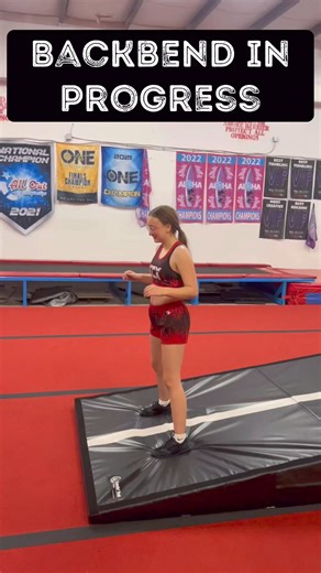 Backbend in progress.. #tyflipzz #tream #cheerleader #cheerleading #gymnastics #tumbling #reelsfypシ #fypシ #backbend | TyFlipzz