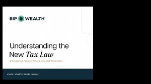 Understanding the New Tax Law: A Simplified Take on What’s New and What’s Not