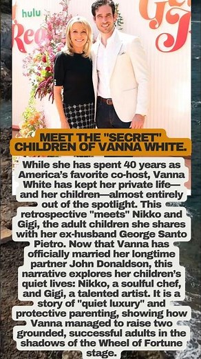 Vanna White’s Kids All Grown Up! 🎡 #VannaWhite #wheeloffortune