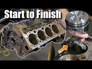 How To Build a 600HP 350 Small Block Chevy Engine (Ep. 1) - COMPLETE GUIDE!!