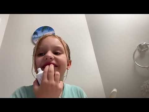 My night routine in bathroom part 1