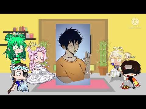 Some gods and goddesses react to Percy Jackson (Pjo) (Dark Percy included) 1/2