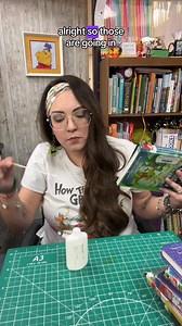 It’s a beautiful day to do some book repairs! Time to tackle some of those glue drips. #schoollibrarian #bookhospital #bookrepair #librarytok #librariansoftiktok | Heather • The Contoured Librarian