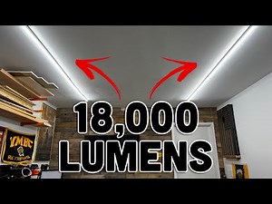 $60 Garage Shop LED lighting Upgrade - Barrina T5