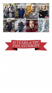 This year marks the 10th Anniversary of T&C’s Philanthropy Issue and Summit. Over the past decade, we have been inspired by actors and filmmakers, musicians and athletes, politicians and student activists for their grit, resolve, and tireless pursuit of a better tomorrow. We thank them and our current cover stars, @charlizeafrica, @schwarzenegger, @realmikejfox, and @darrenwalker, for reminding us time and again that, yes, there is still good in this world. Additionally, our November issue inclu