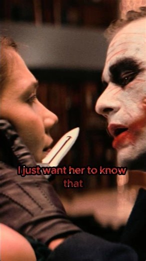 JOKER – “Do you wanna know how I got these scars?” The Dark Knight (2008)