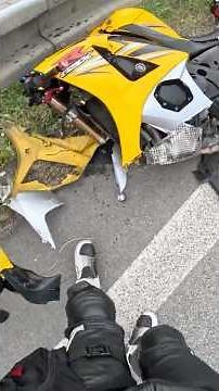 HE CUT A MOTORCYCLE IN HALF!😱 ACCIDENT IN SLOVAKIA!