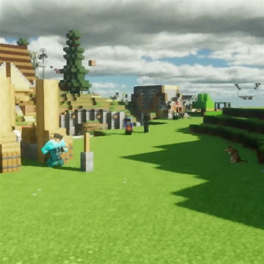 LUNA | RC kola with horse.............. #mc #minecraft #mcfun #mchomies #minecraftfun #minecraftwithfriends #minecraftmoments #minecraftfunny... | Instagram