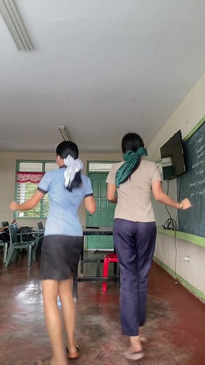 Fun Battery Switch Up TikTok Video at School