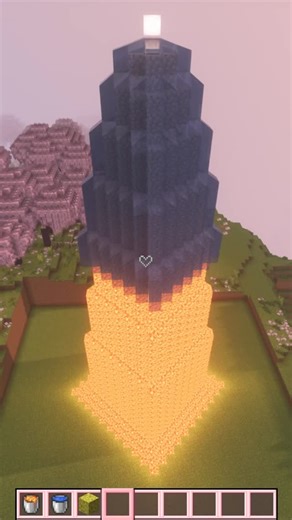 evori on Instagram: "minecraft lav ve su ile ev/base yapımı🌸 #keşfet #fyp #minecraft #minecraftbuilding #minecrafttutorial"