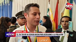 284K views · 10K reactions | El vicepresidente #EdmandLara indicó que seguirá comunicándose por la red social #TikTok porque le ha servido mucho para acercarse a la población. "Hemos ganado una elección le guste o no a #RodrigoPaz aceptar con el Tik Tok", refirió. #SeoTvNoticias /MMT | SEO TV | Facebook