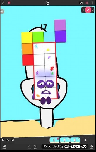 numberblocks 17 take a pooping farting explosive diarrhea