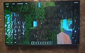 用海信电视打开Minecraft?！