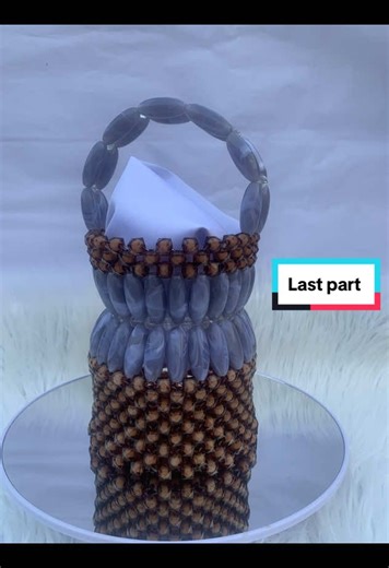 Make Your Own Bucket Beaded Bag: Final Steps