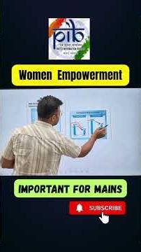 UPSC - Women Empowerment for Mains 🔥 Essay + Points + Examples