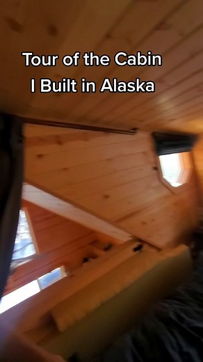 Small 16x20 Cabin Tour in Alaska