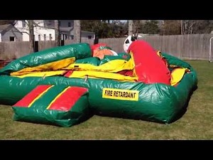 Sports Bounce House Inflation Demo