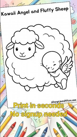 Free Printable Coloring Pages, Instant Download