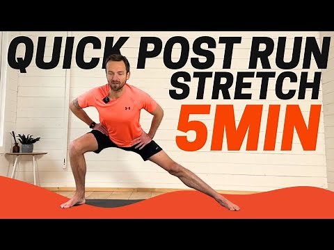 Quick 5 Minute Post Run Stretch Routine