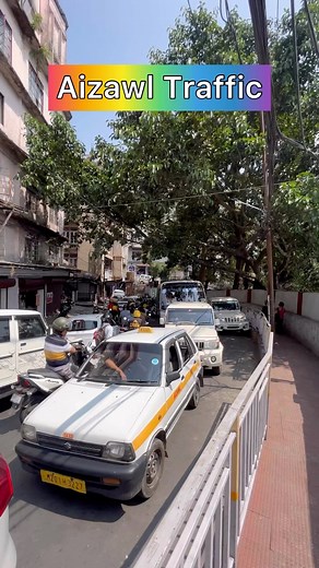 Mohit on Bharat Darshan on Instagram: "I’m obsessed with Aizawl’s traffic Edited after Reading comments - 1. First of all I am not trying to demean anyone. 2. I have spent more than 6 months in Rishikesh. 3. The cab drivers I’m talking about are the ‘Rafting Cars’ they know the traffic very well but they are always in a hurry. 4. It’s not about education it’s about combined efforts of people. Like we have example of #indore as cleanest city. . . #travelreels #reelsindia #reelkarofeelkaro #aizawl