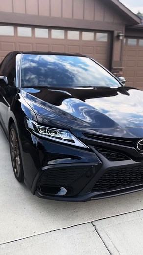 Idk what to put for caption 😬🥲 . . . #fyp #toyotacamry #cmaryse #camrynightshade2023 #headlights #windshieldtint #blackcar