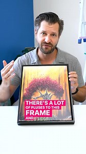 Best Floating Frame For Canvas Art | DIY Renovation Project | Facebook