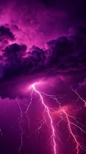 Heavy Thunderstorm Sounds for Deep Sleep 🌩️ Relaxing Rain & Thunder #Shorts