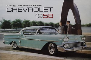 Impala Engine Options: 1958