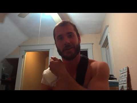 Slap Tear Shoulder Surgery Recovery Process Day 1